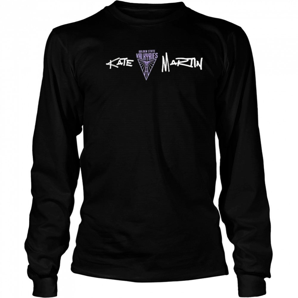 Kate Martin Golden State Valkyries Launch Shirt Long Sleeved