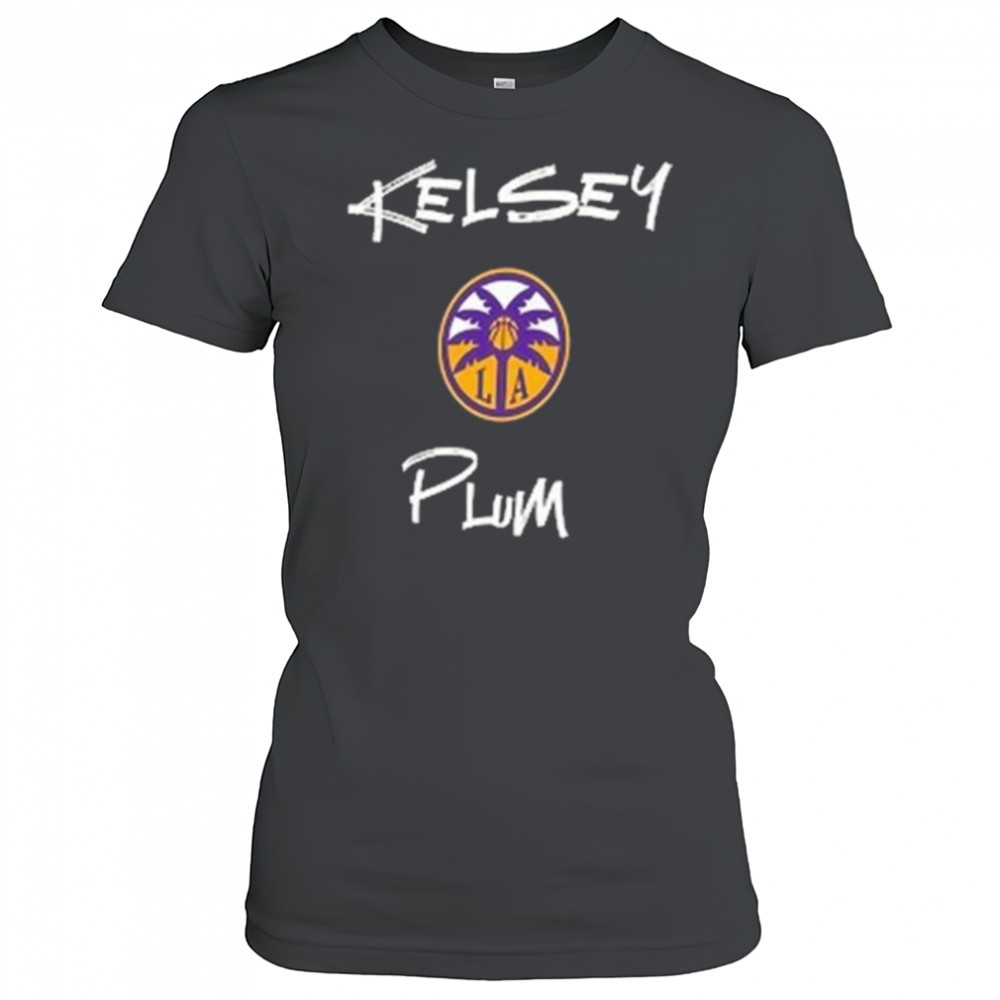 Kelsey Plum Los Angeles Sparks Boxy Signature Shirt Women's T-shirt