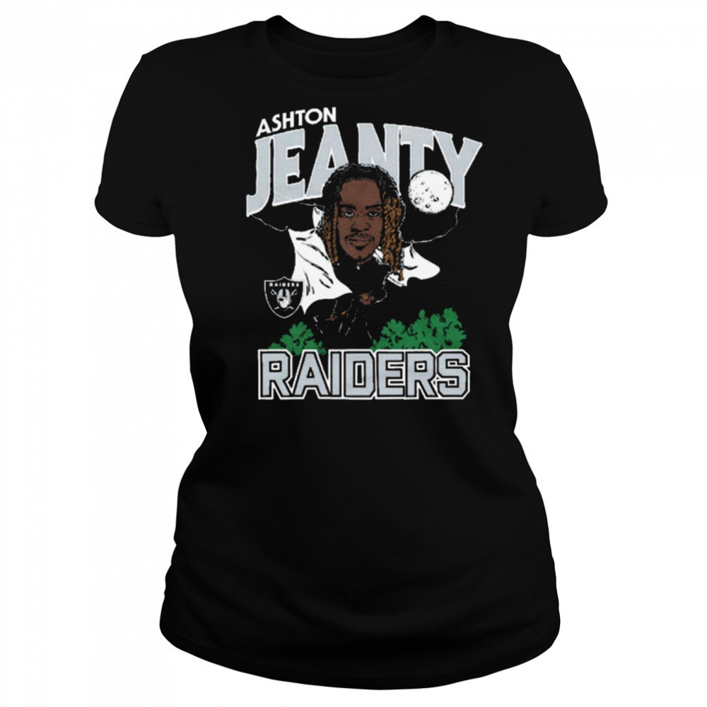 Las Vegas Raiders NFL Football Ashton Jeanty Caricature 2025 t-shirt Women's T-shirt