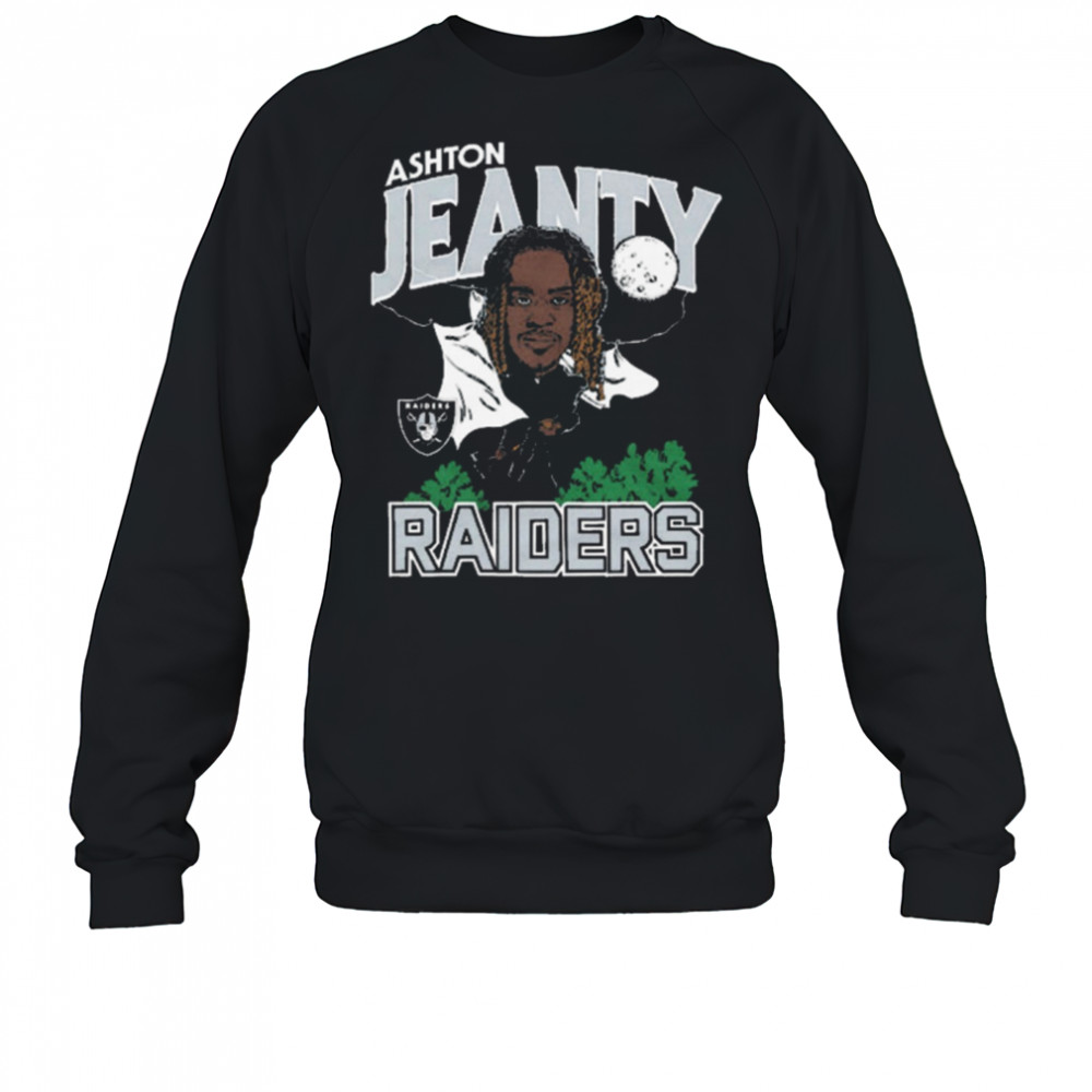 Las Vegas Raiders NFL Football Ashton Jeanty Caricature 2025 t-shirt Sweatshirt