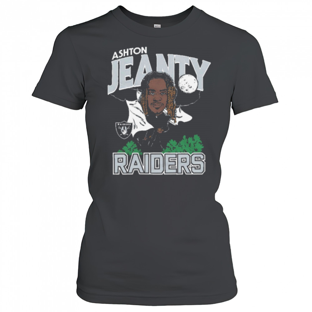 Las Vegas Raiders NFL Football Ashton Jeanty Caricature 2025 t-shirt Women's T-shirt