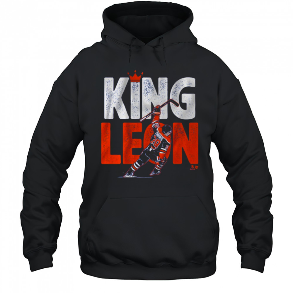 Leon Draisaitl King Leon Edmonton Oilers Hockey 2025 t-shirt Hoodie
