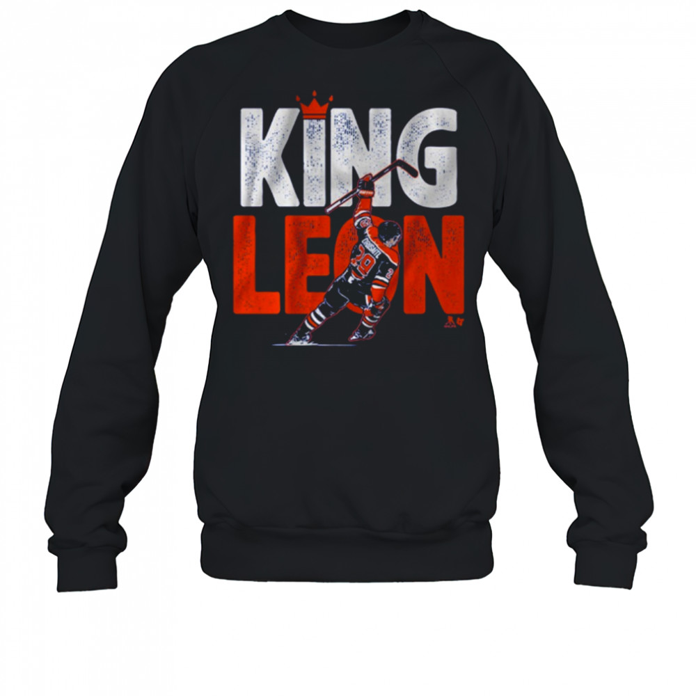 Leon Draisaitl King Leon Edmonton Oilers Hockey 2025 t-shirt Sweatshirt