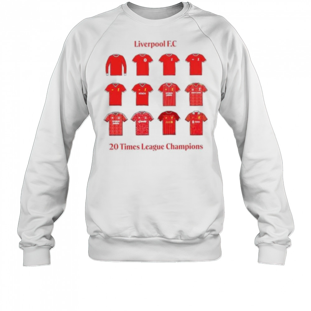 Liverpool FC 20 times league champions winners shirt Sweatshirt