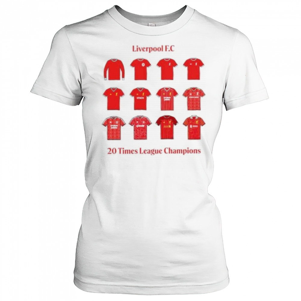 Liverpool FC 20 times league champions winners shirt Women's T-shirt
