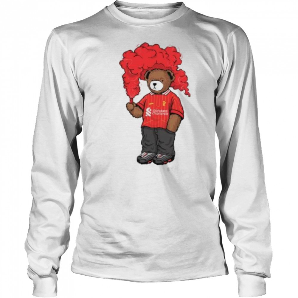 Liverpool FC bear shirt Long Sleeved