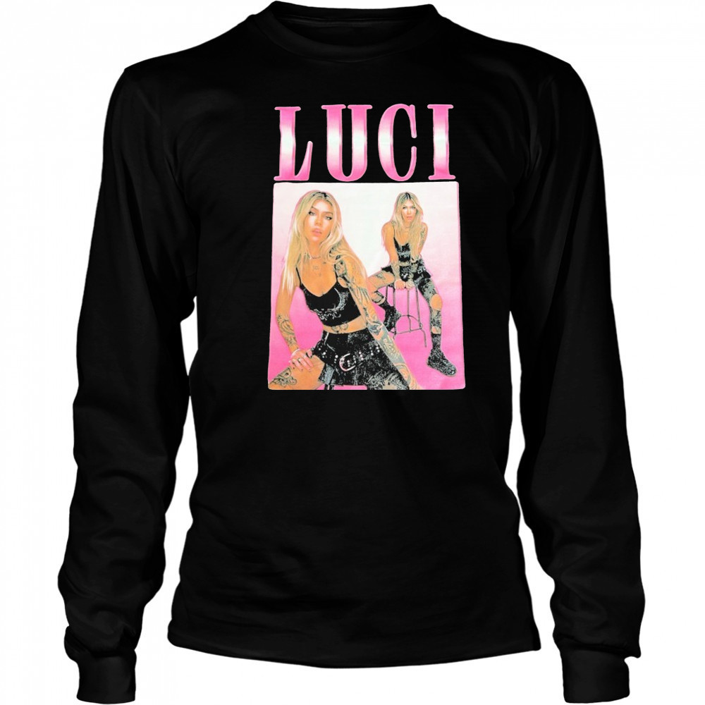 Luci Vintage Photo T-shirt Long Sleeved