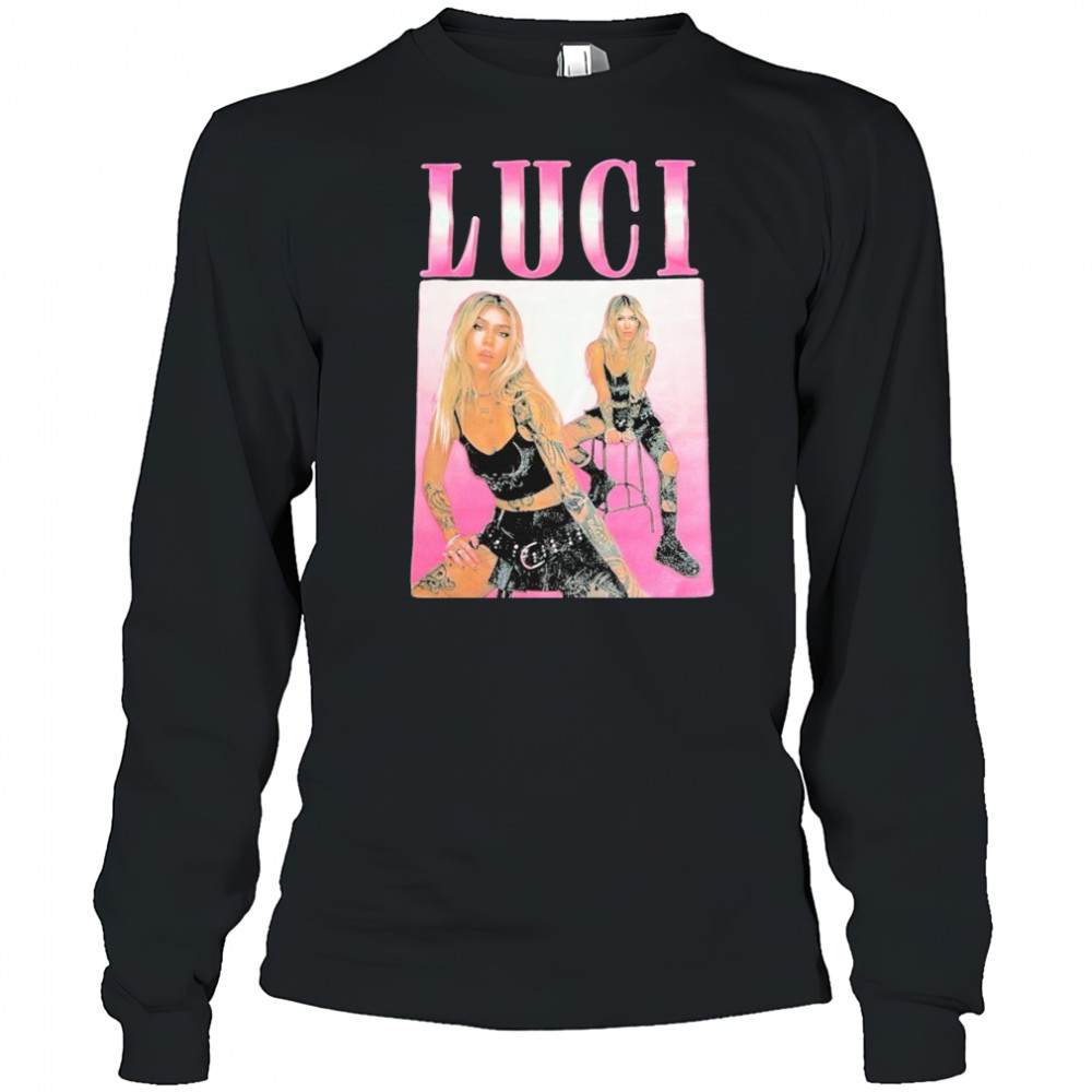 Luci Vintage Photo T-shirt Long Sleeved
