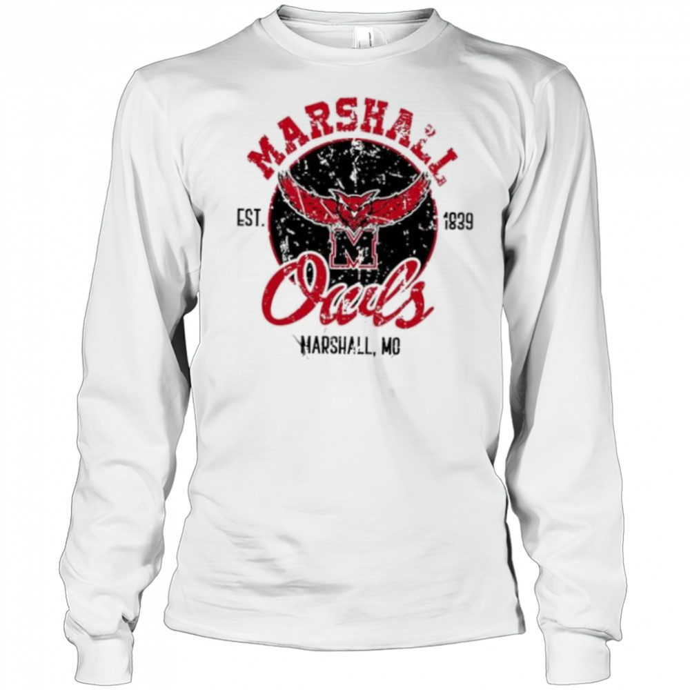 Marshall Owls est 1839 Marshall MO shirt Long Sleeved