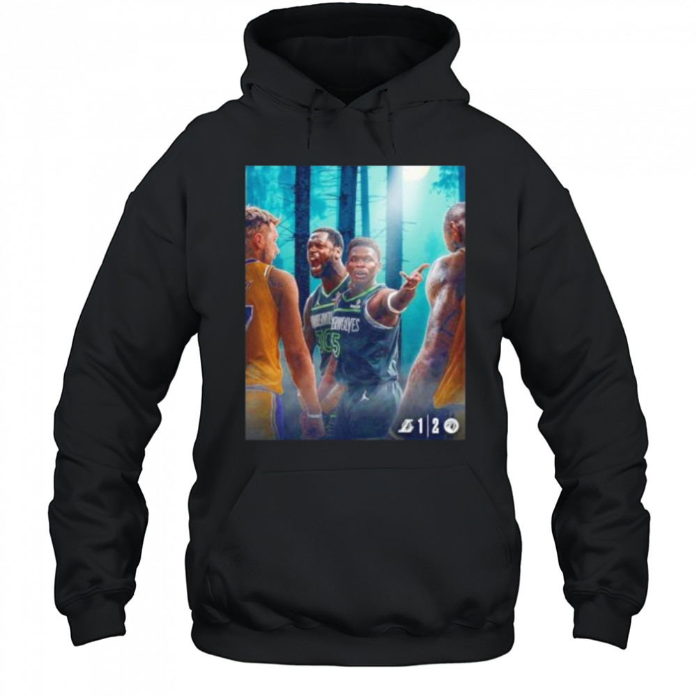 Minnesota Timberwolves beat Los Angeles Lakers win shirt Hoodie