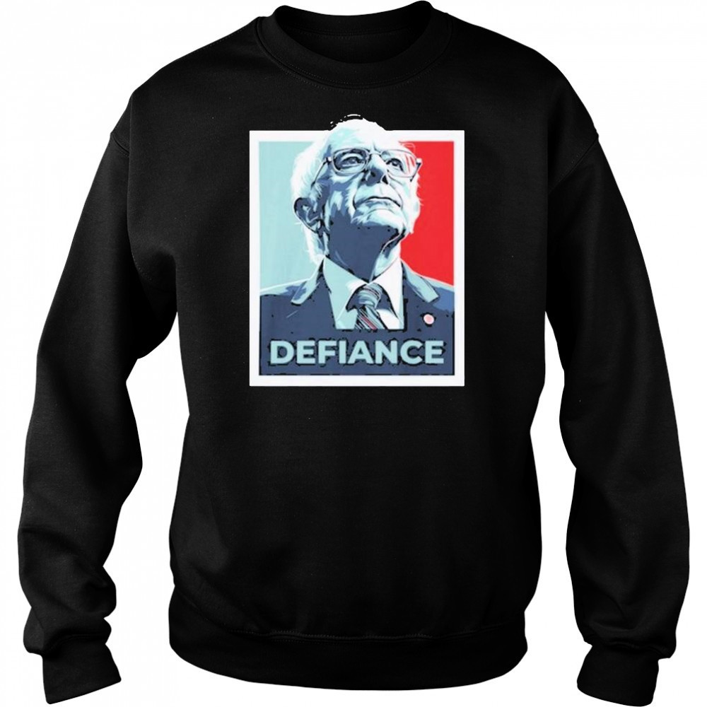Murderedbyaoc Bernie Sanders Defiance 2025 t-shirt Hoodie