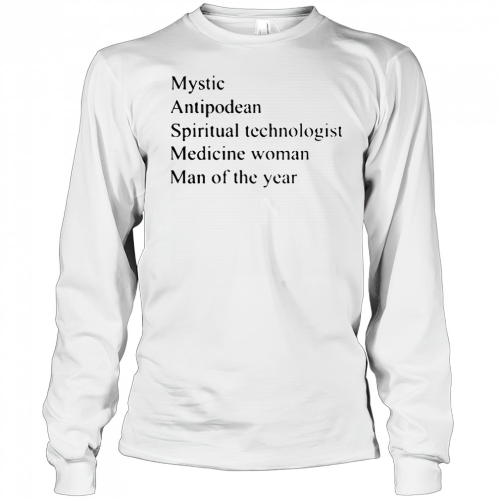 Mystic antipodean spiritual technologist shirt Long Sleeved