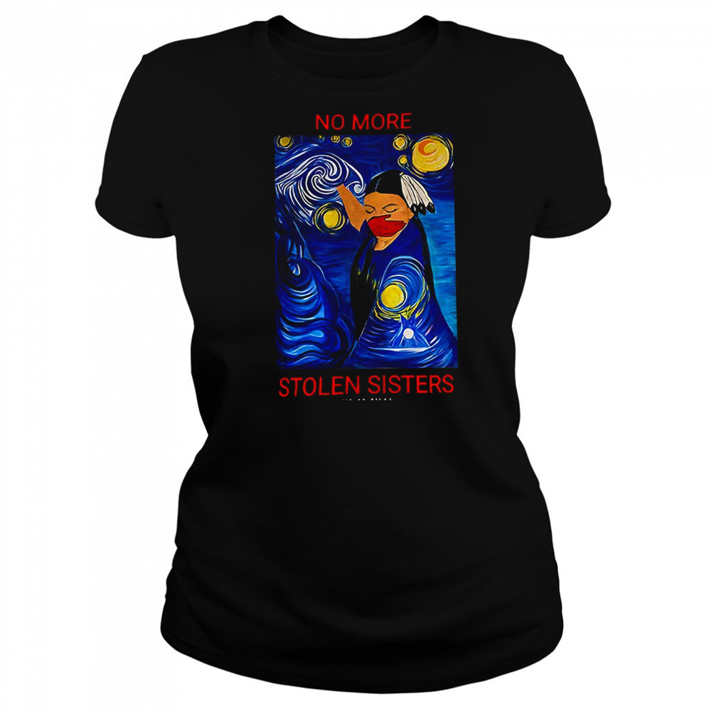 Native American no more stolen sisters Starry Night shirt Women's T-shirt