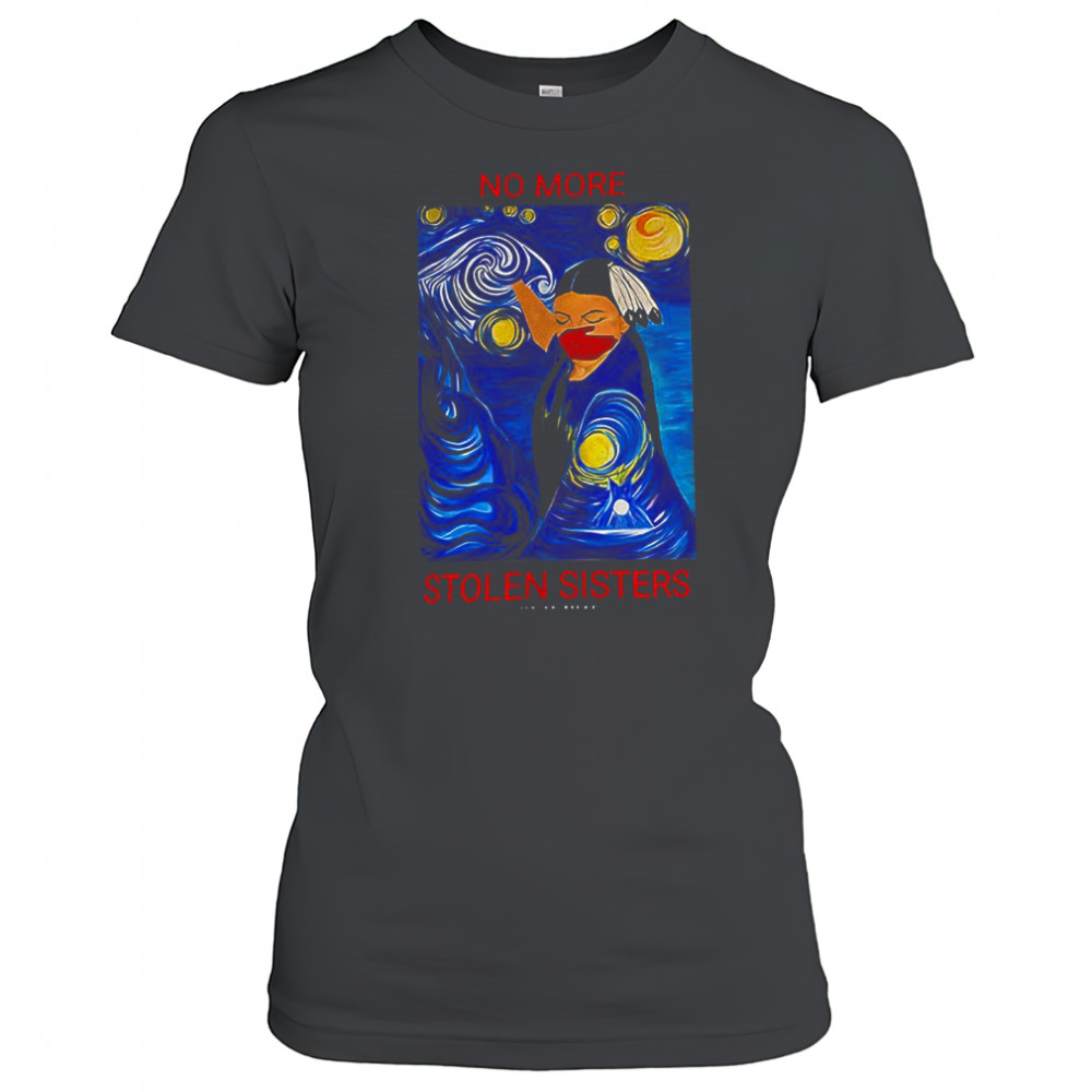 Native American no more stolen sisters Starry Night shirt Women's T-shirt