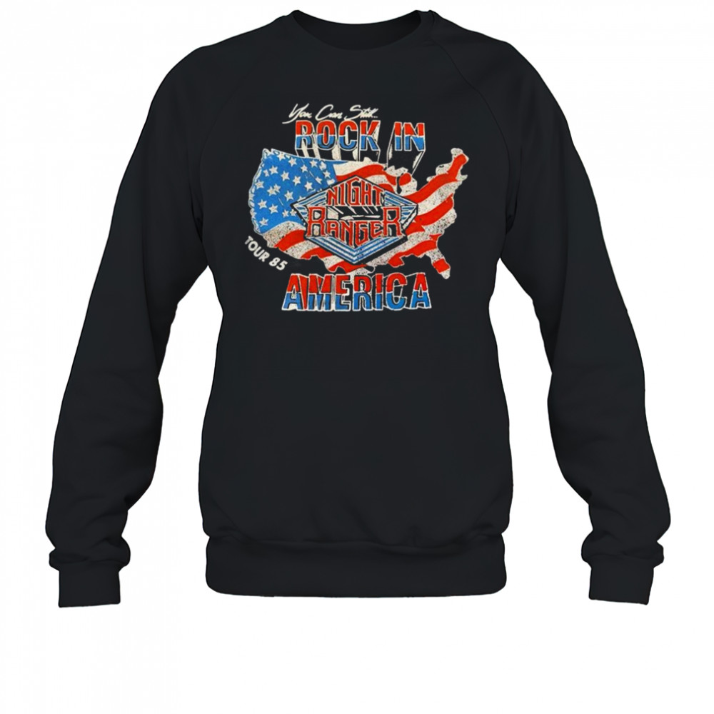 Night Ranger USA Rock In America Shirt Sweatshirt