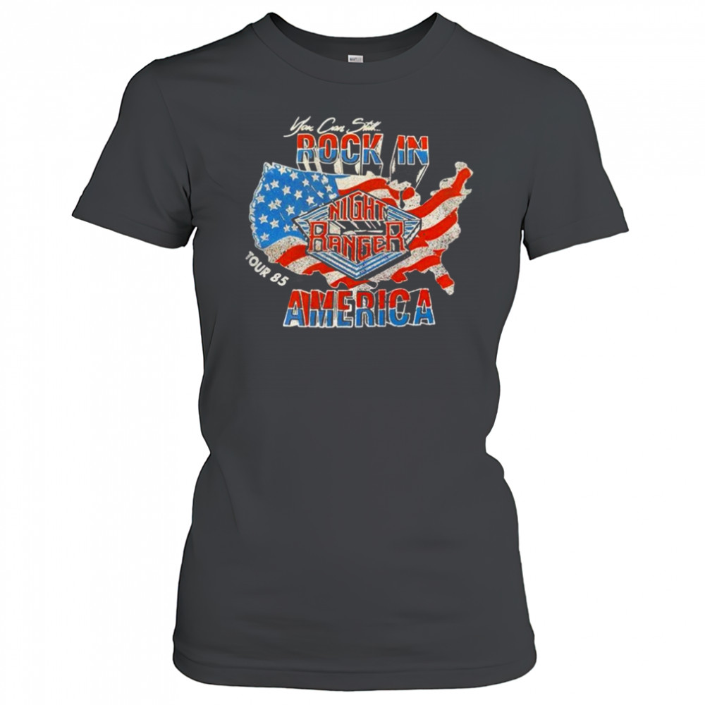 Night Ranger USA Rock In America Shirt Women's T-shirt