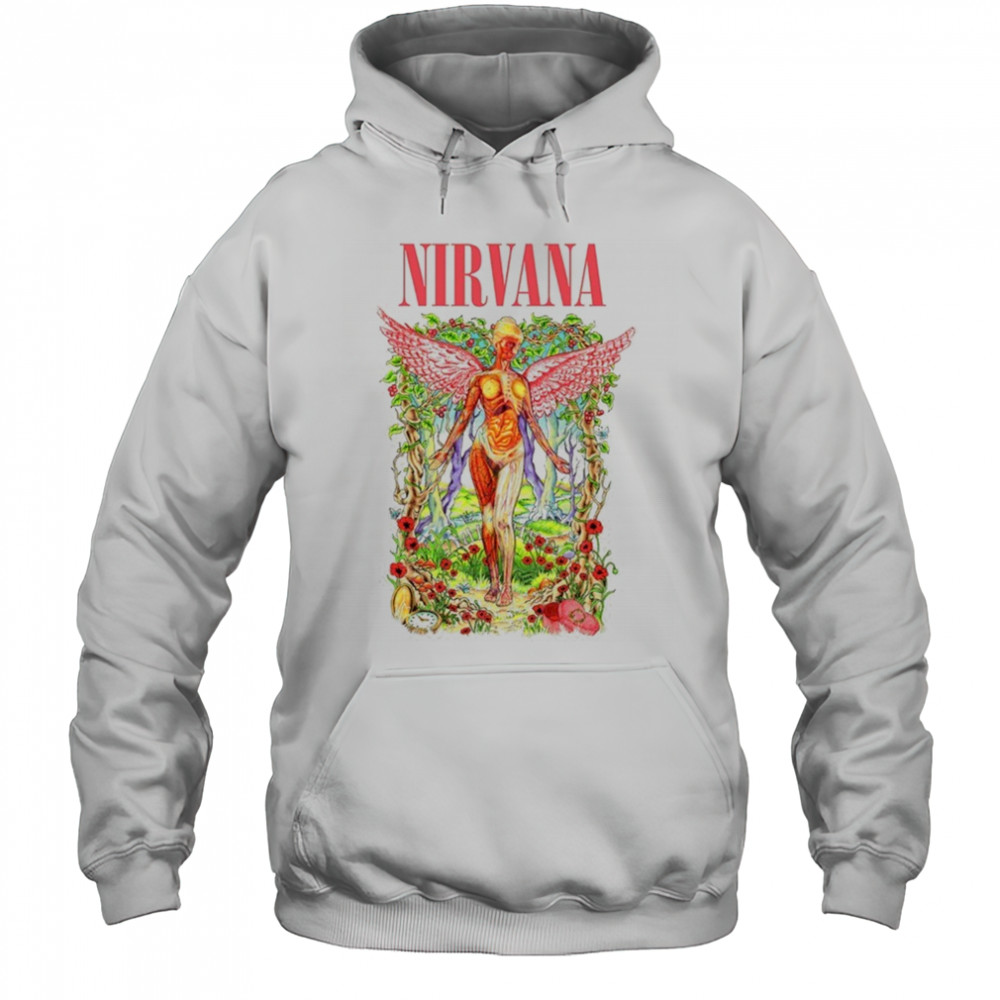 Nirvana In Utero Wilderness T-shirt Hoodie