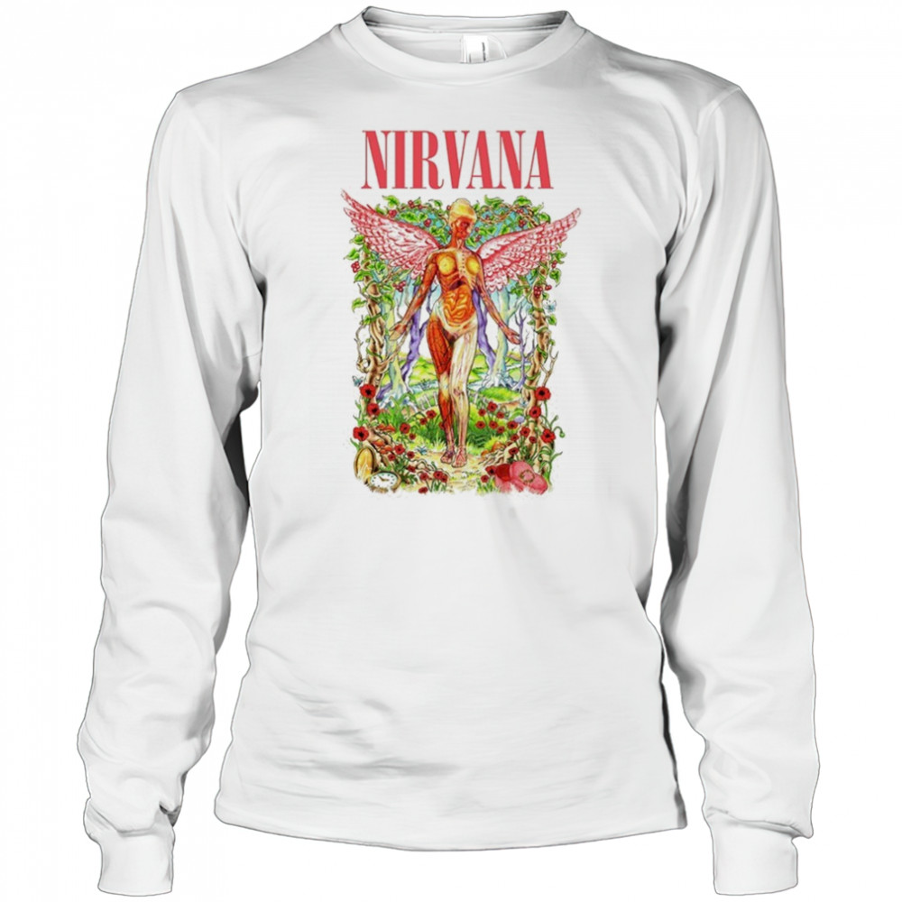 Nirvana In Utero Wilderness T-shirt Long Sleeved