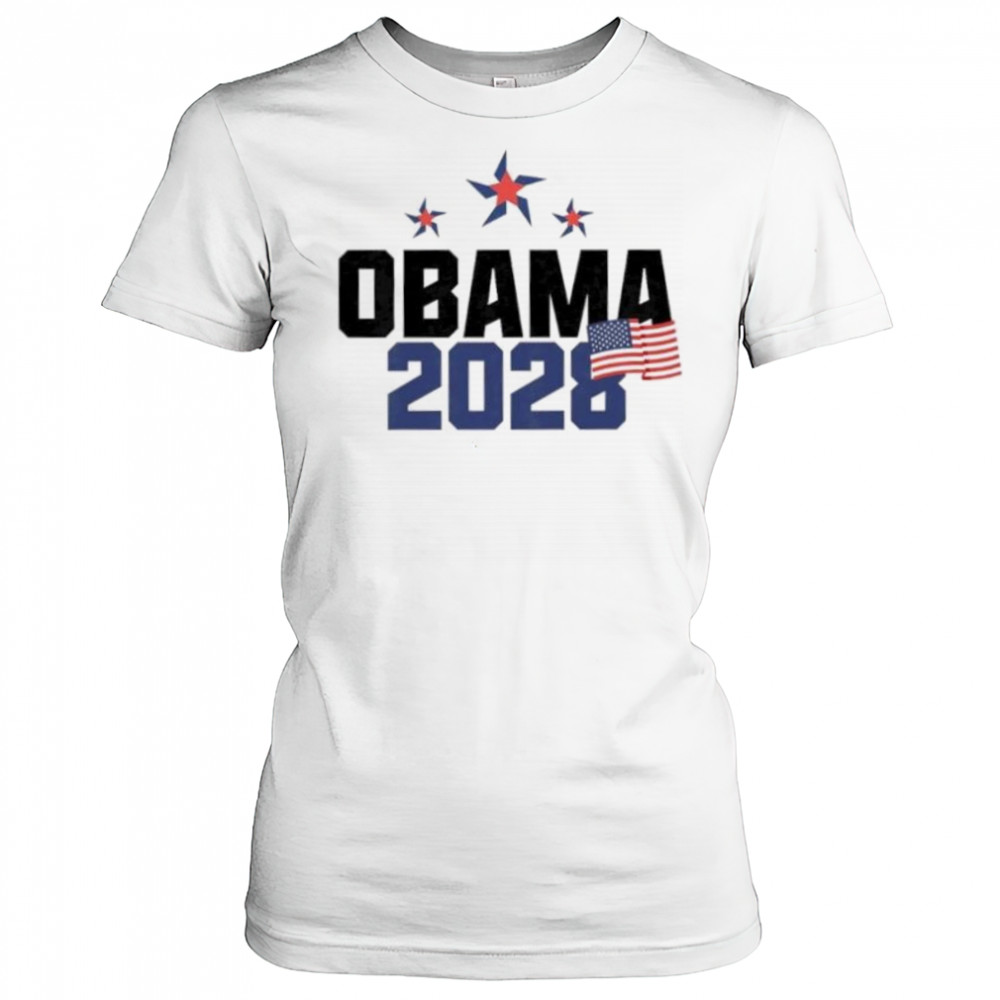 Obama 2028 grunge flag shirt Women's T-shirt