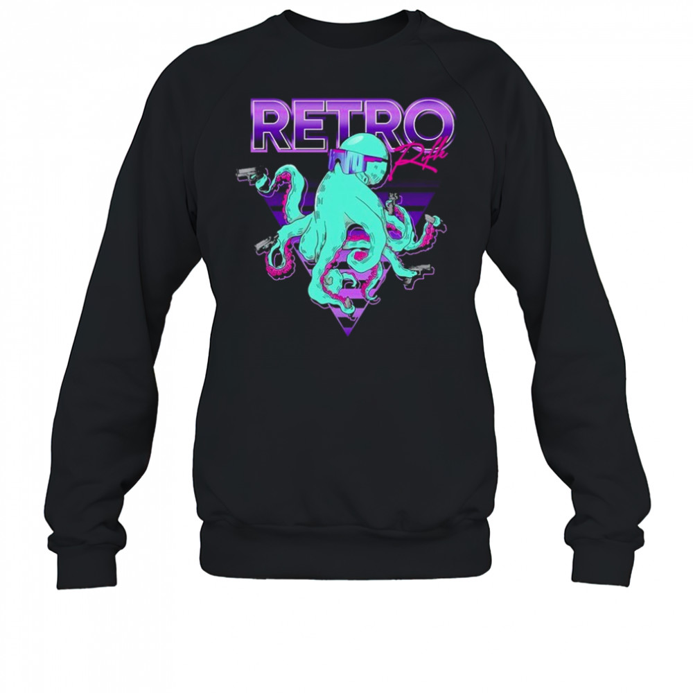 Octoglock Retro Rifle T-shirt Sweatshirt