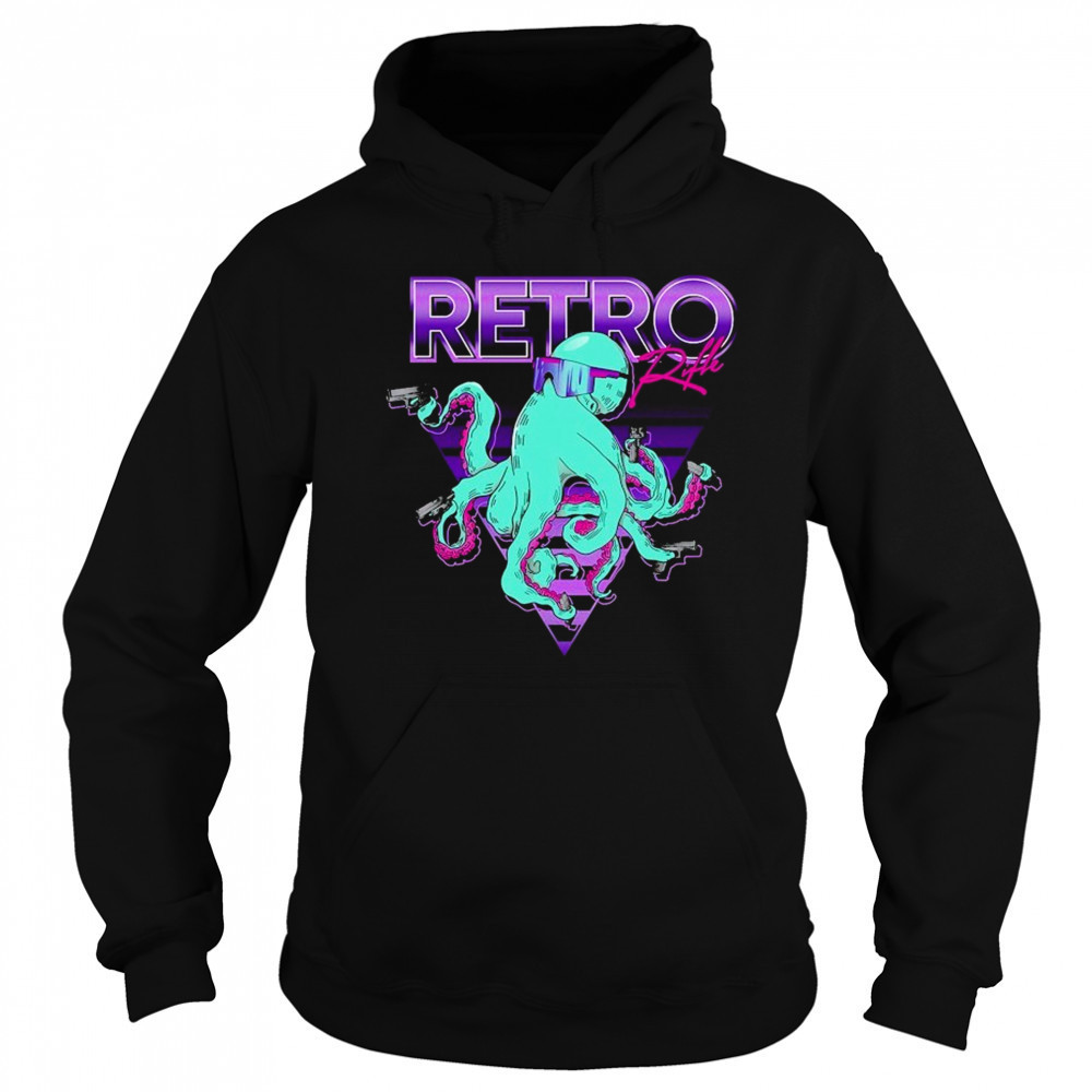 Octoglock Retro Rifle T-shirt Sweatshirt