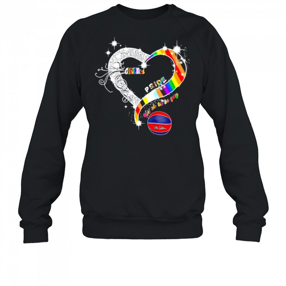 Ole Miss Rebels Pride it’s ok to be gay shirt Sweatshirt