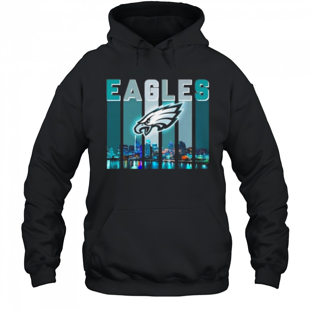 Philadelphia Eagles 2025 Skyline City Shirt Hoodie