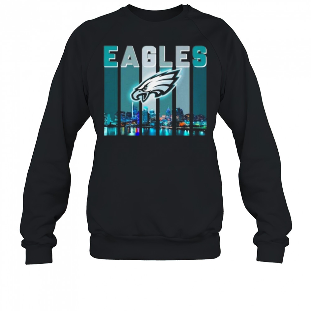 Philadelphia Eagles 2025 Skyline City Shirt Sweatshirt
