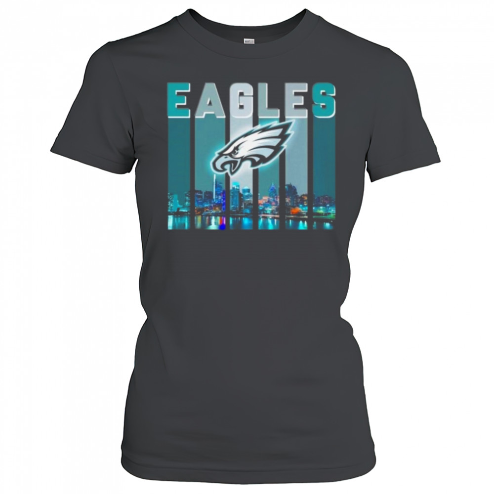 Philadelphia Eagles 2025 Skyline City Shirt Women's T-shirt