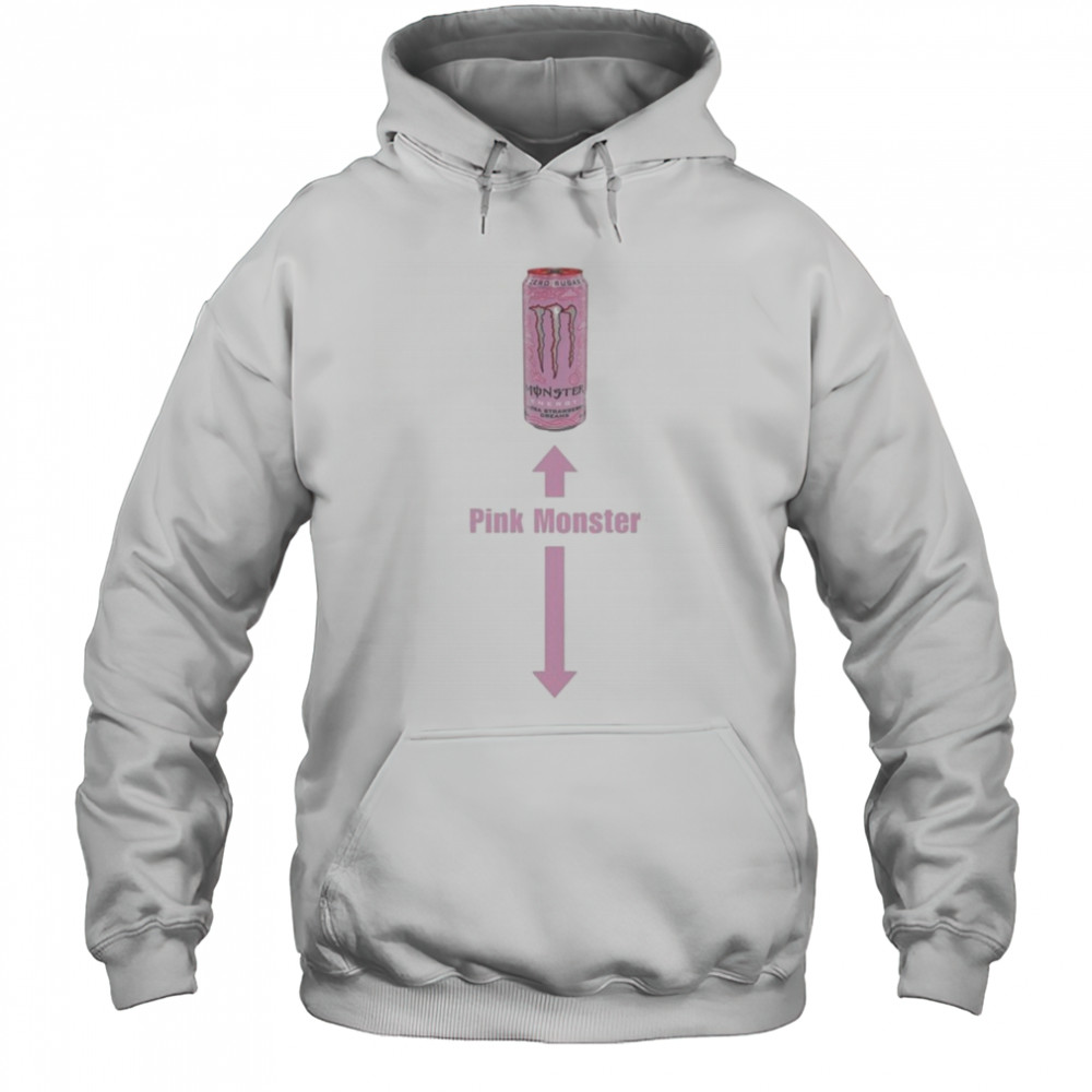 Pink Monster Energy T-shirt Hoodie