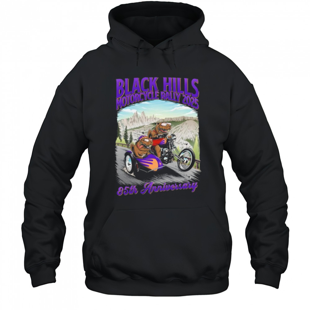 Prairie Dog Fink 2025, Black Hills Rally Shirt Hoodie