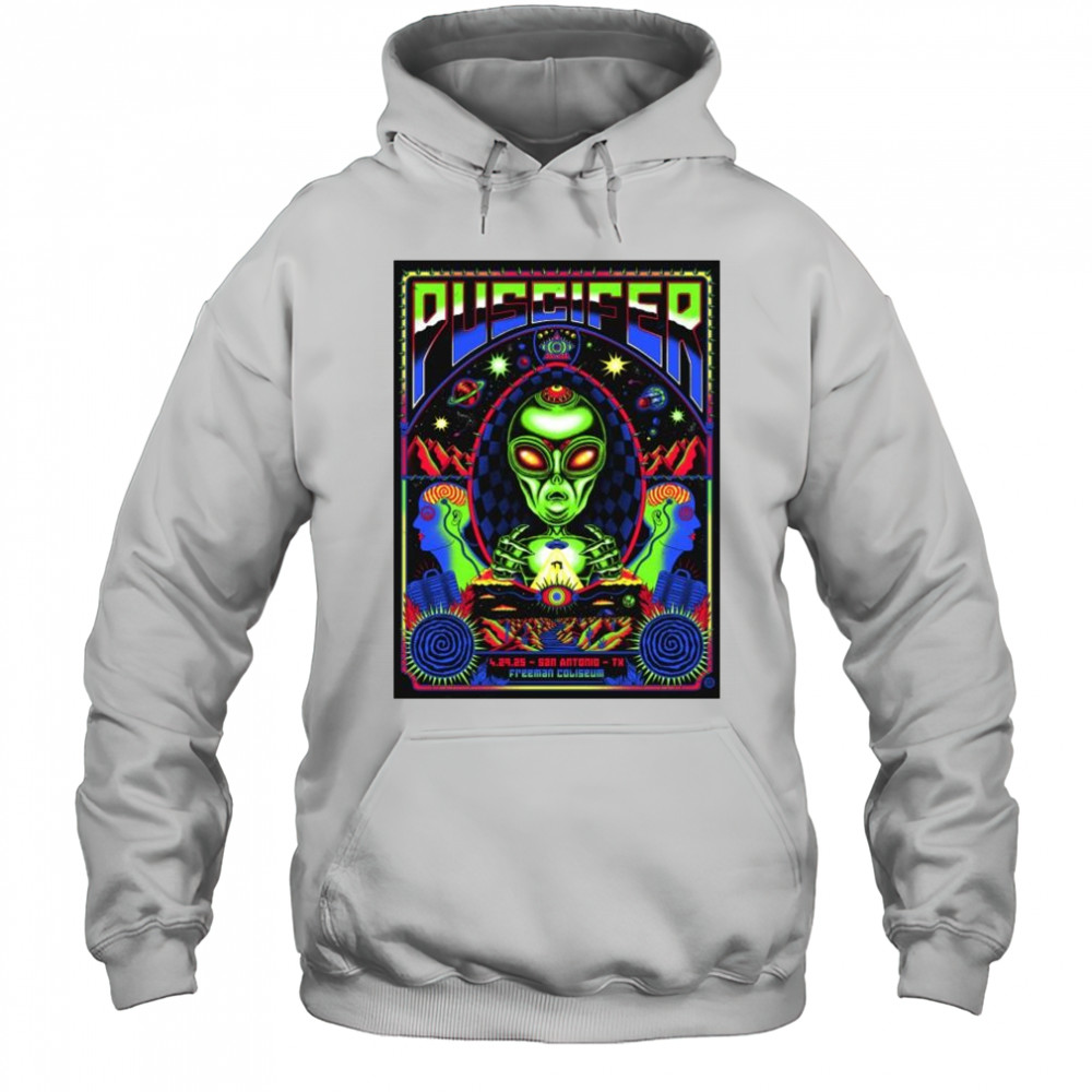 Puscifer Freeman Coliseum April 29 2025 San Antonio TX t-shirt Hoodie
