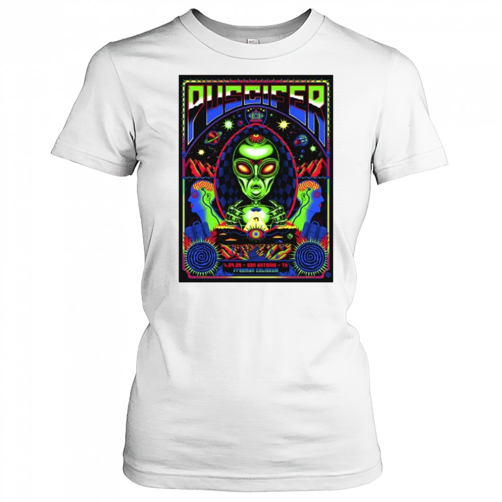 Puscifer Freeman Coliseum April 29 2025 San Antonio TX t-shirt Women's T-shirt