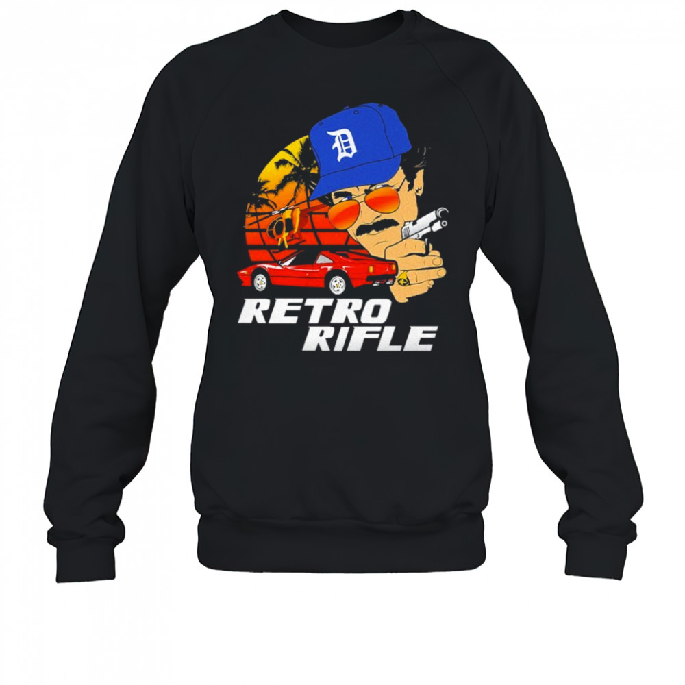 Retro Rifle Magnum PI T-shirt Sweatshirt