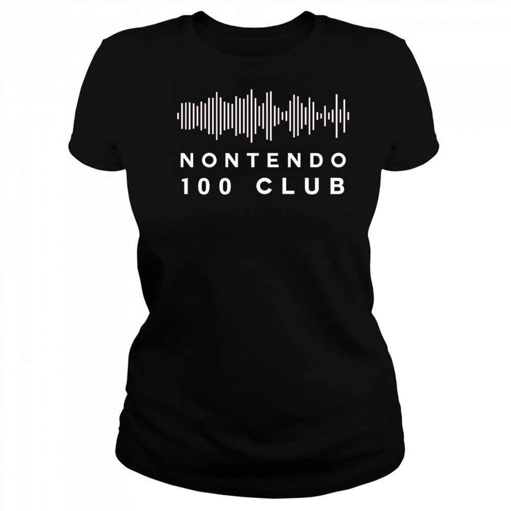 Retroware Nontendo 100 Club T-shirt Women's T-shirt