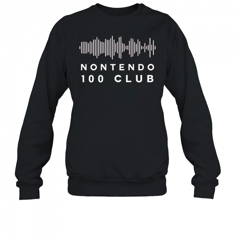 Retroware Nontendo 100 Club T-shirt Sweatshirt