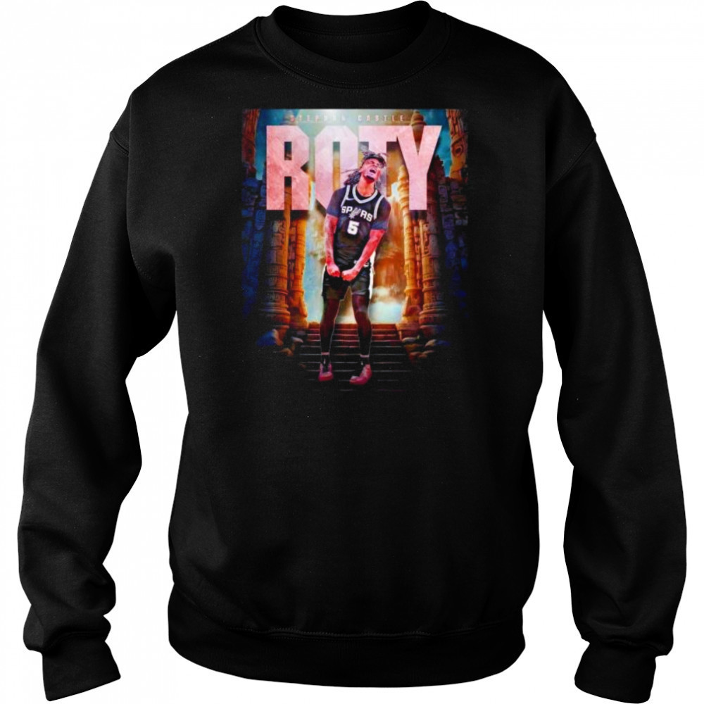 San Antonio Spurs Stephon Castle ROTY shirt Hoodie