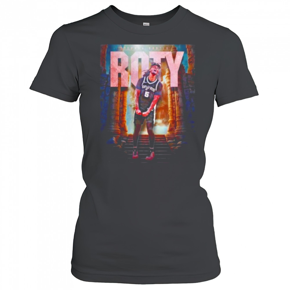 San Antonio Spurs Stephon Castle ROTY shirt Women's T-shirt