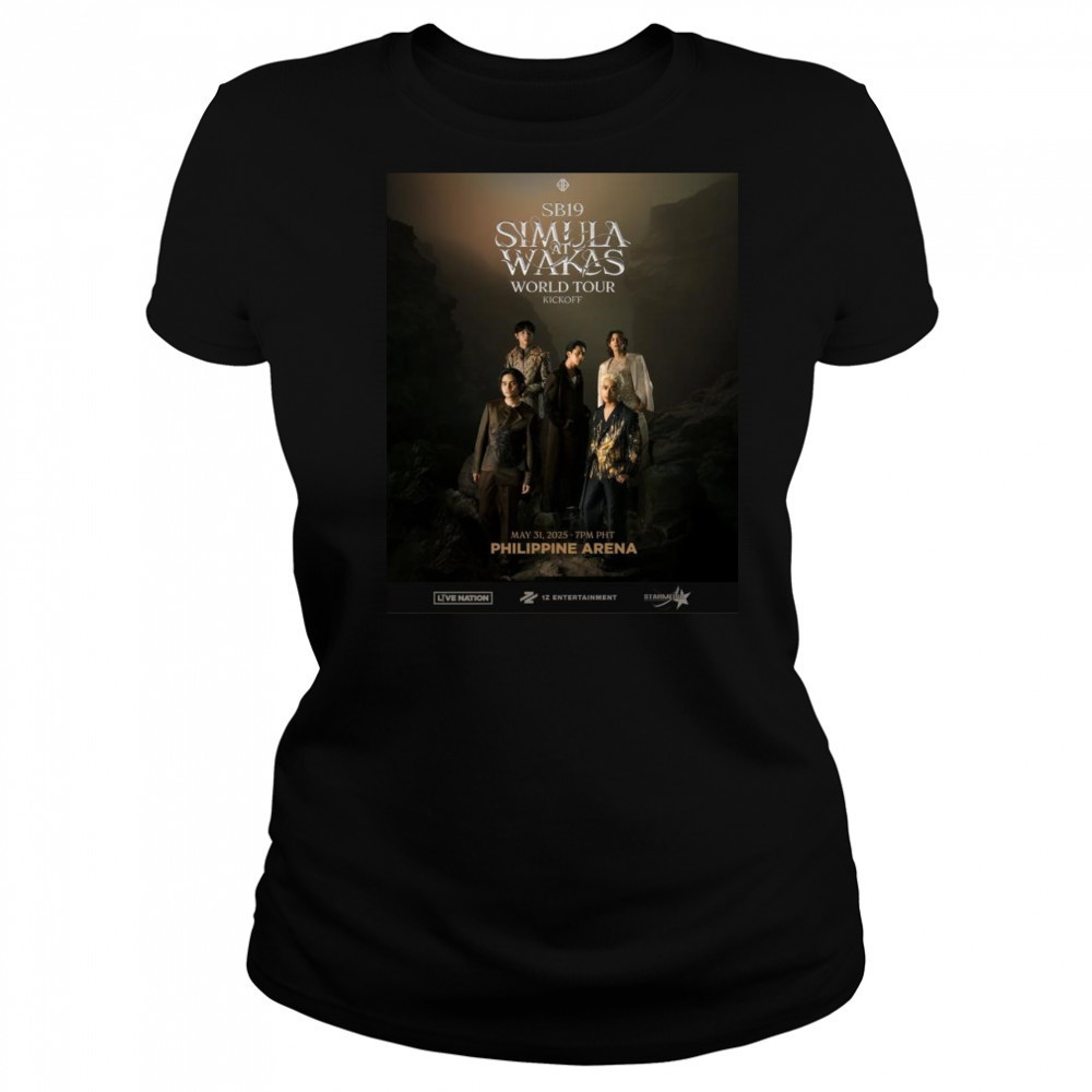 Sb19 Simula At Wakas World Tour 2025 Shirt Women's T-shirt