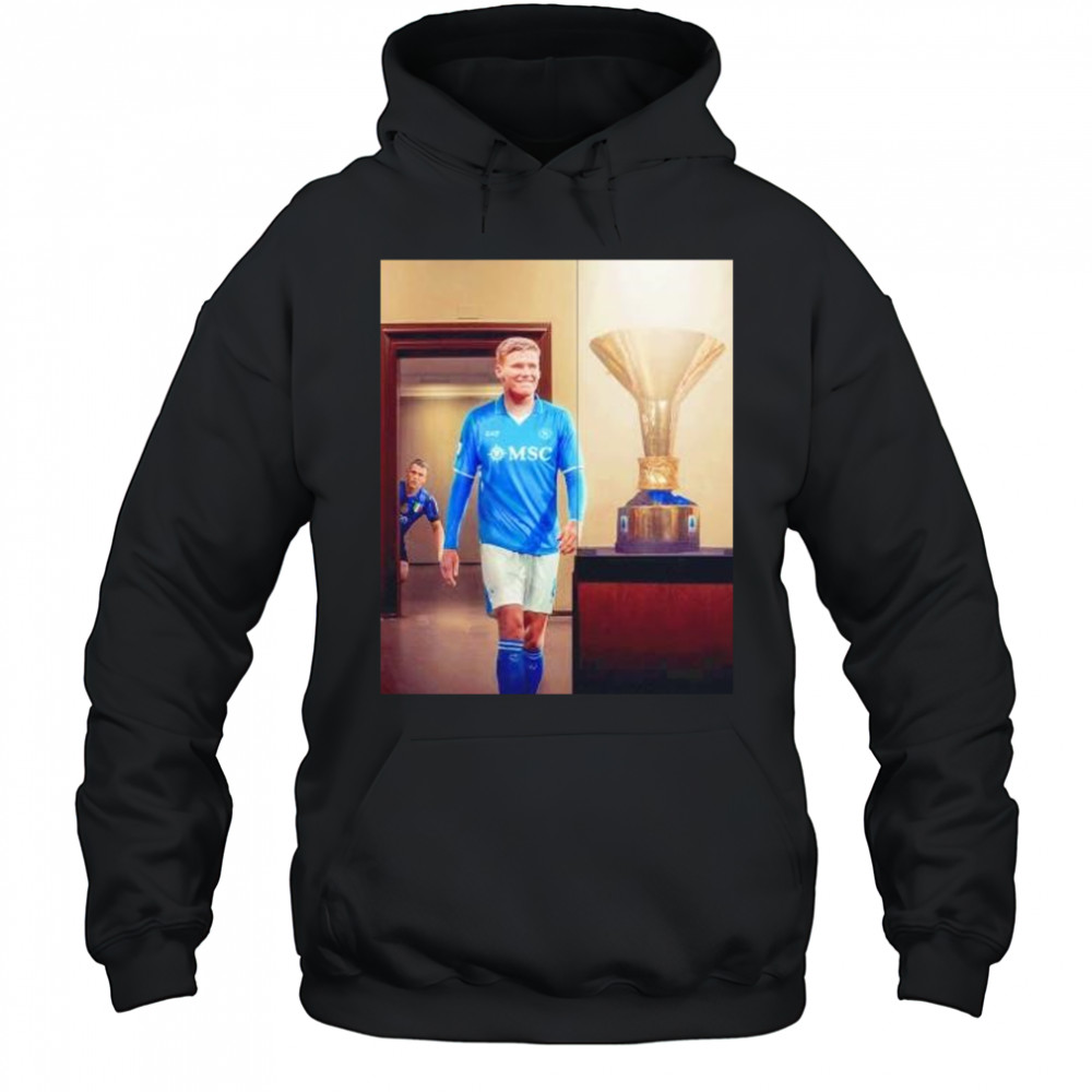Scott McTominay SSC Napoli 2025 Serie A season shirt Hoodie