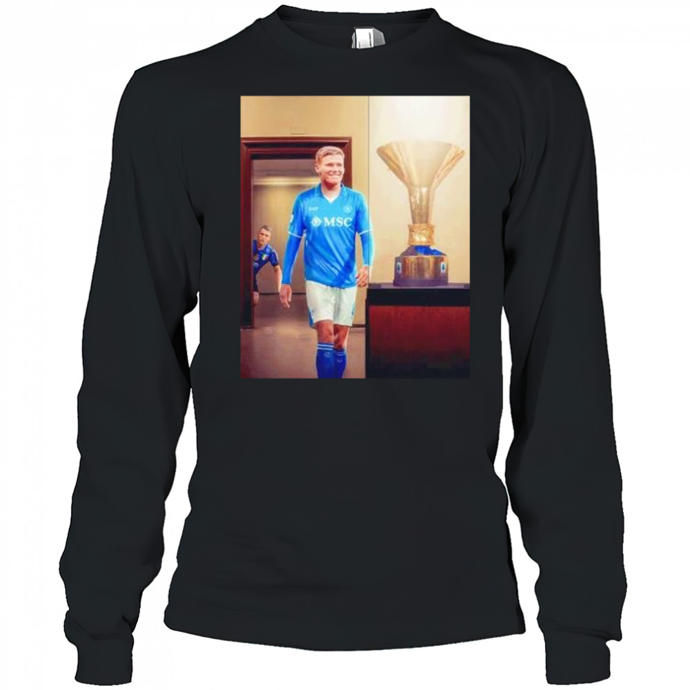 Scott McTominay SSC Napoli 2025 Serie A season shirt Long Sleeved