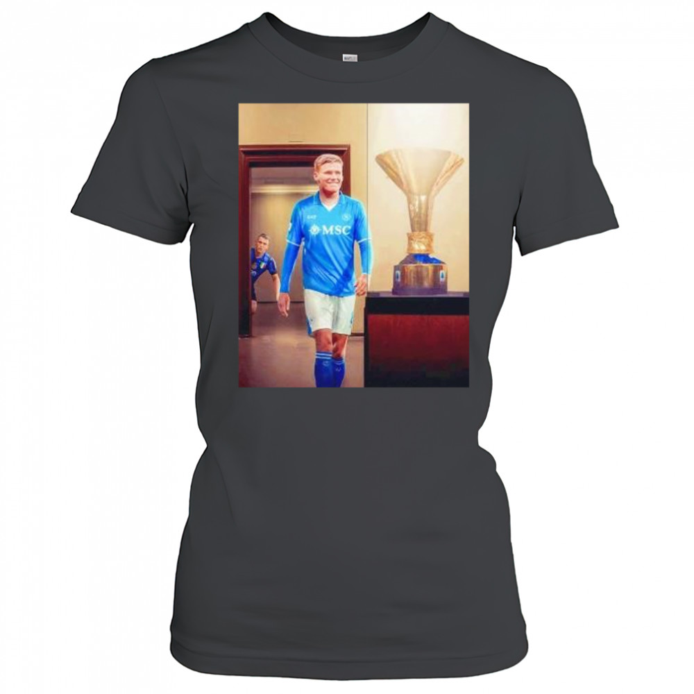 Scott McTominay SSC Napoli 2025 Serie A season shirt Women's T-shirt