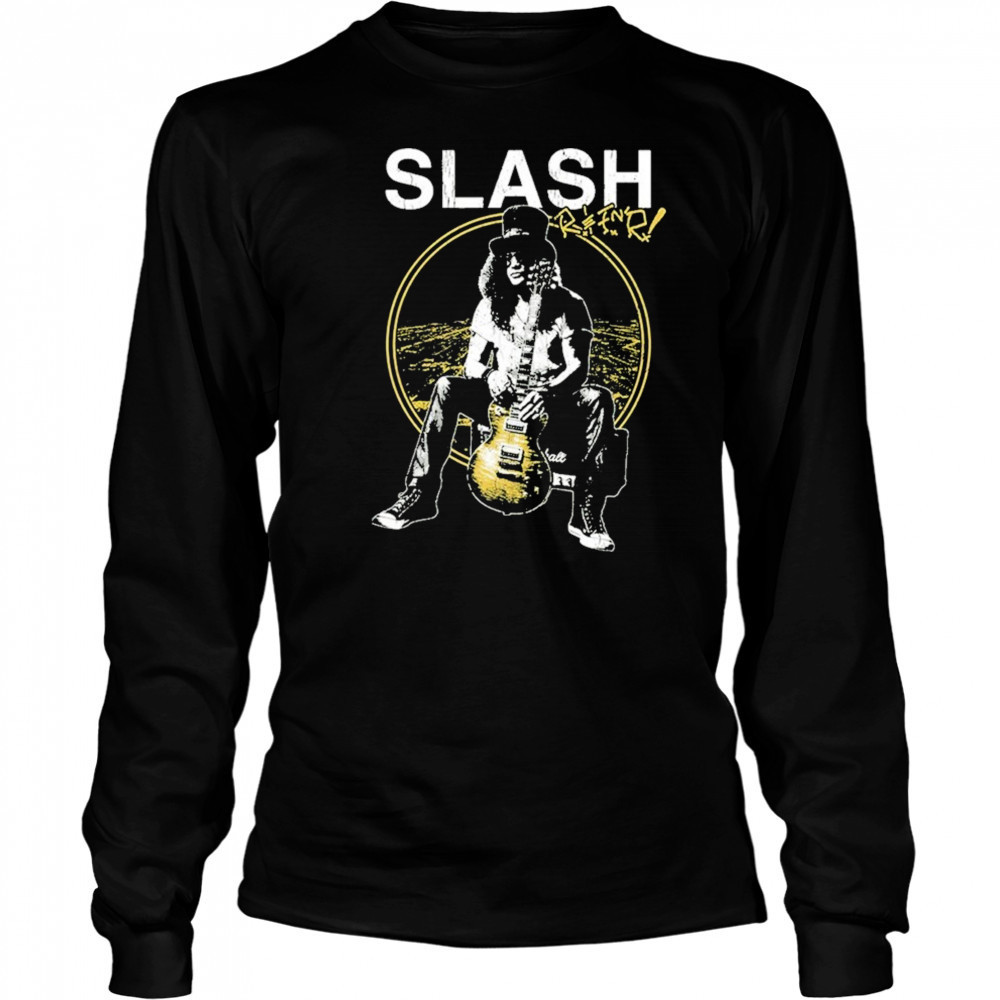 Slash Big City Lights T-shirt Long Sleeved