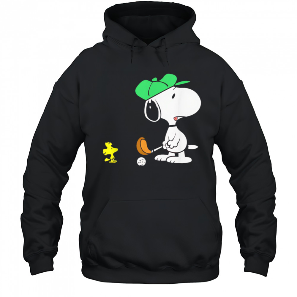 Snoopy Golf shirt Hoodie