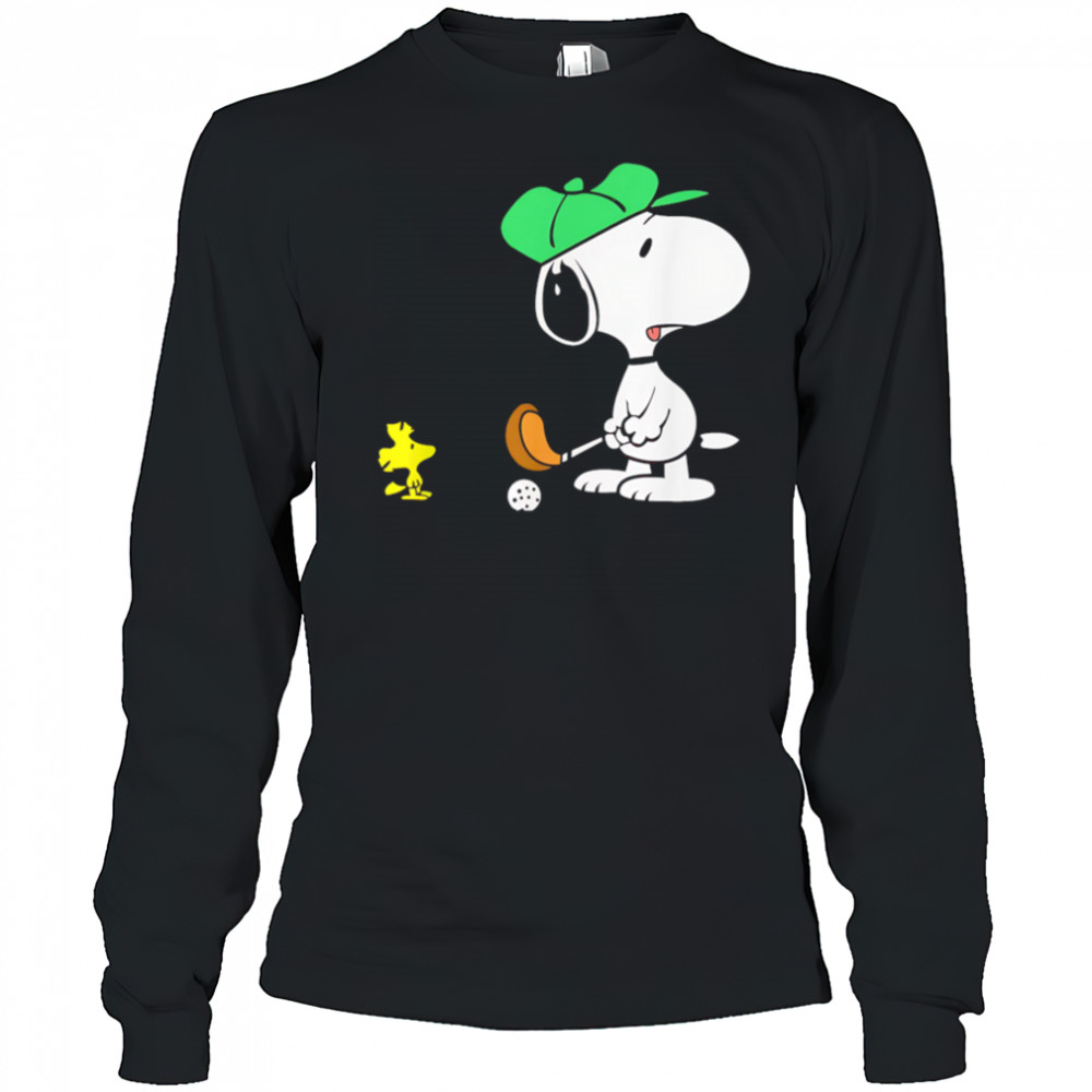 Snoopy Golf shirt Long Sleeved