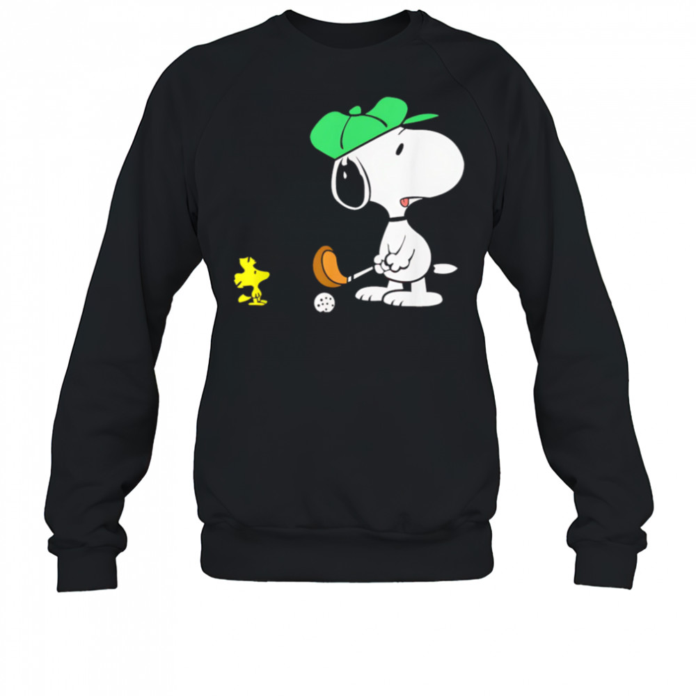 Snoopy Golf shirt Sweatshirt