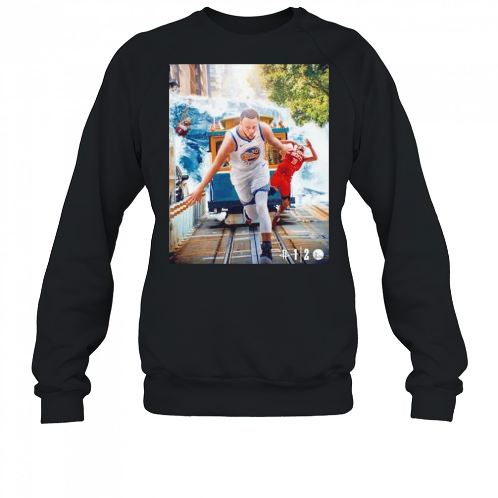 Stephen Curry Golden State Warriors win Houston Rockets 2 1 shirt Sweatshirt