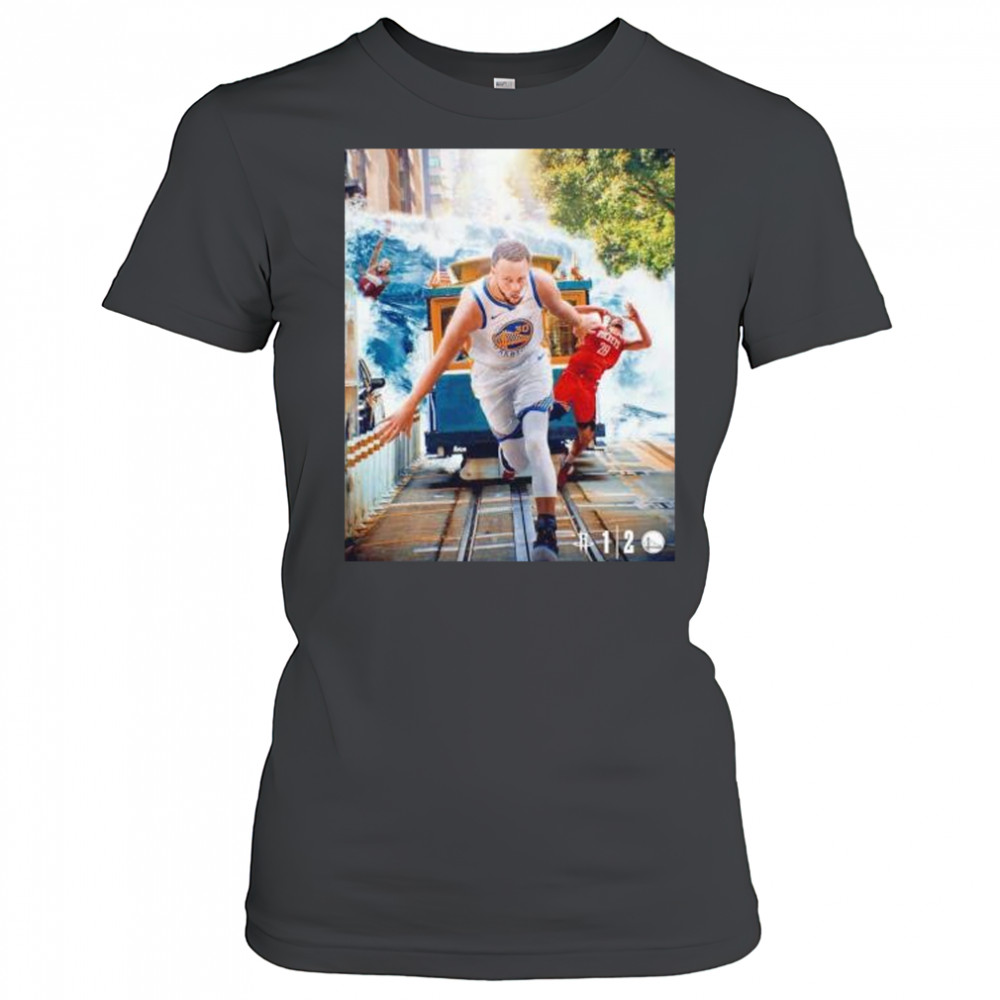 Stephen Curry Golden State Warriors win Houston Rockets 2 1 shirt Women's T-shirt