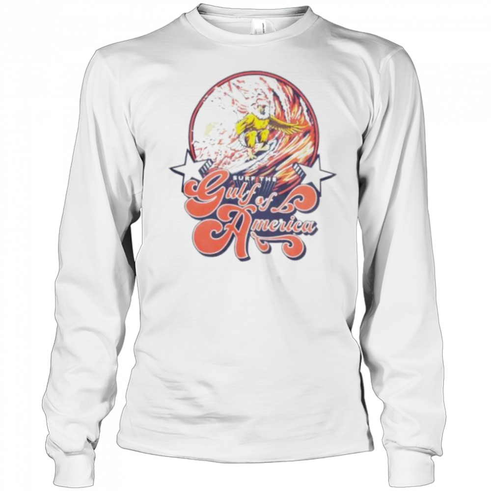 Surf the gulf of America shirt Long Sleeved
