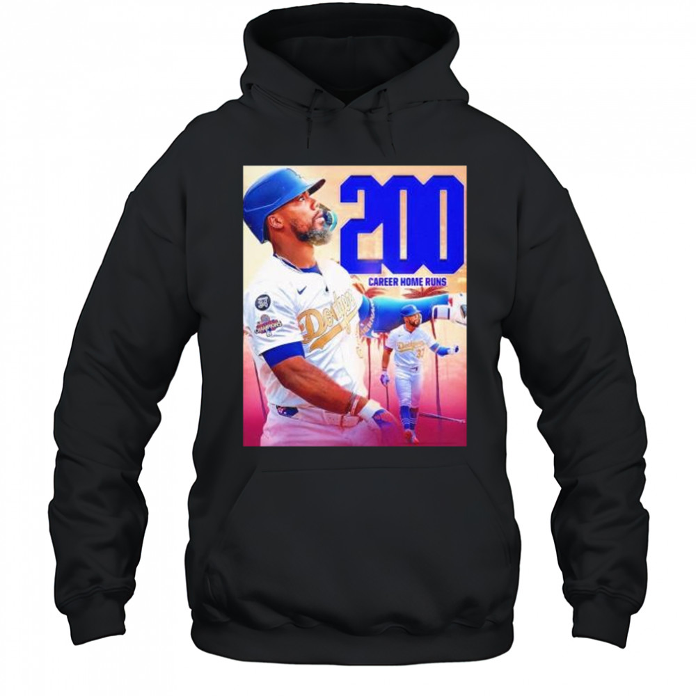 Teoscar Hernandez 200 career home runs Los Angeles Dodgers shirt Hoodie